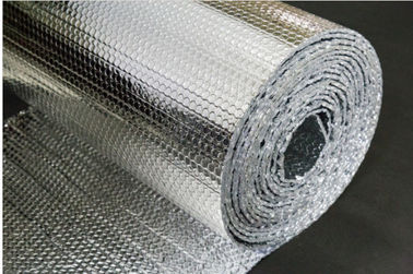 Double side aluminum film/ with single layer bubble film